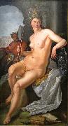 Hendrick Goltzius Minerva as personification of wisdom Spain oil painting artist